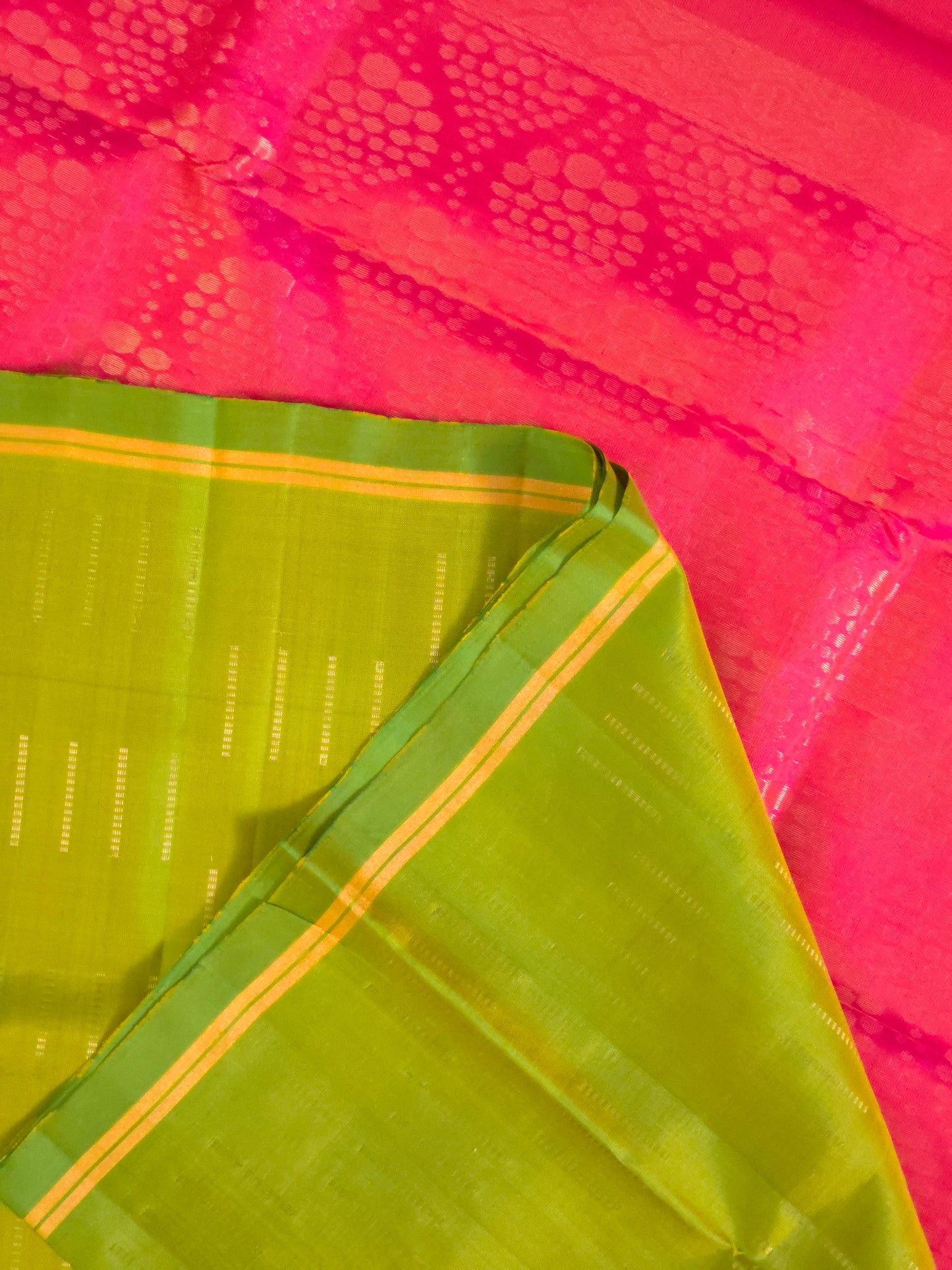 Green Pure Soft Silk Saree