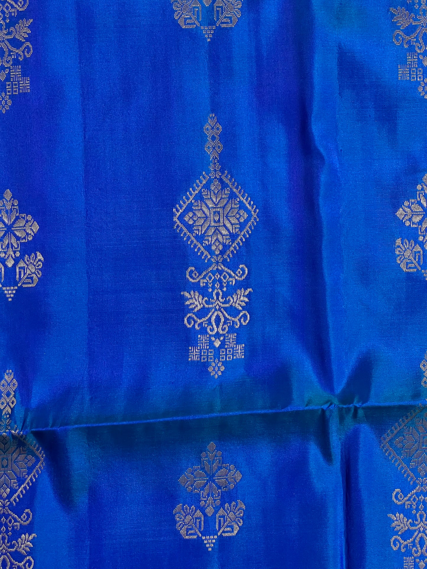 Blue Pure Soft Silk Saree