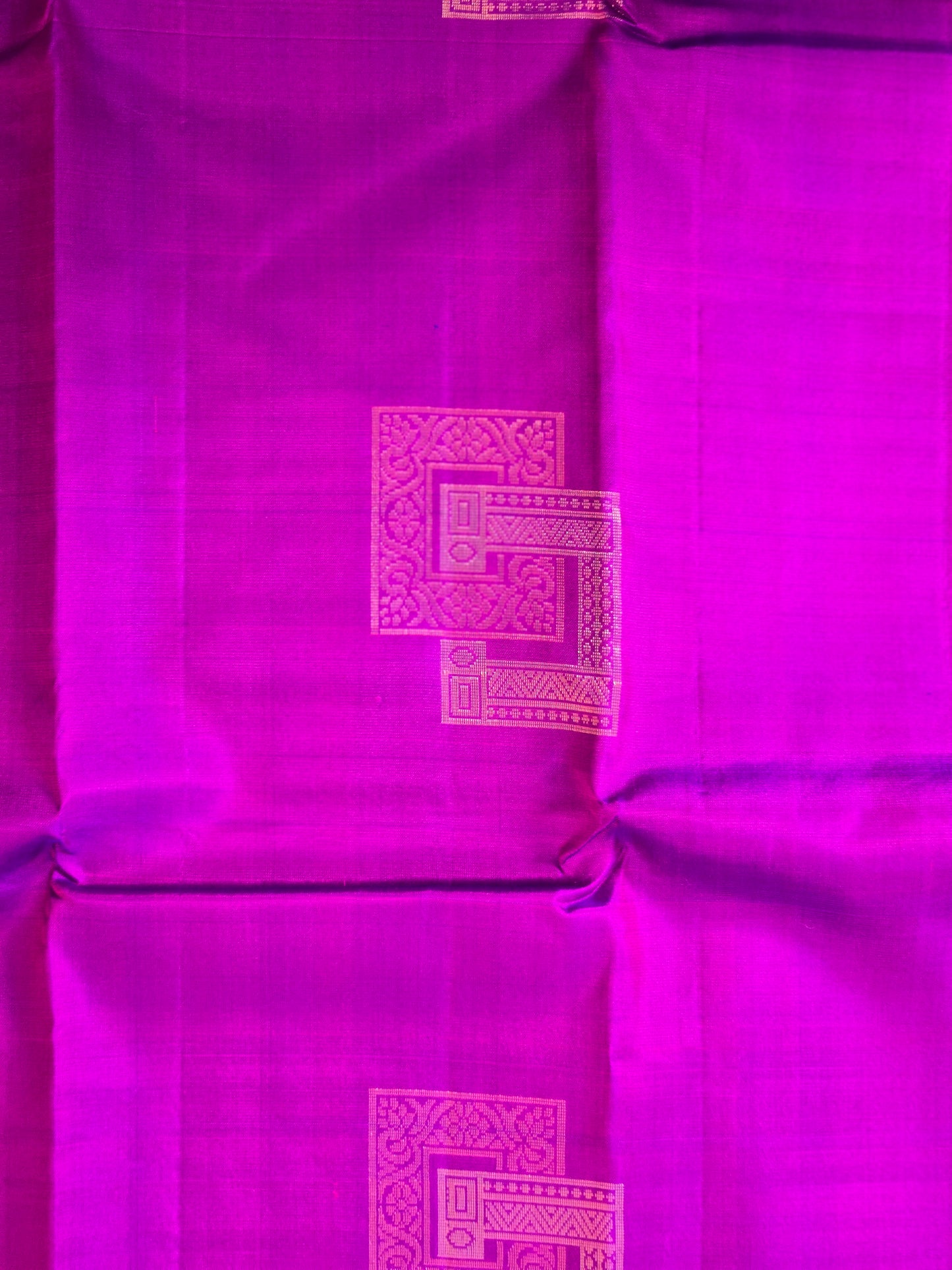 Purple Pure Soft Silk Saree