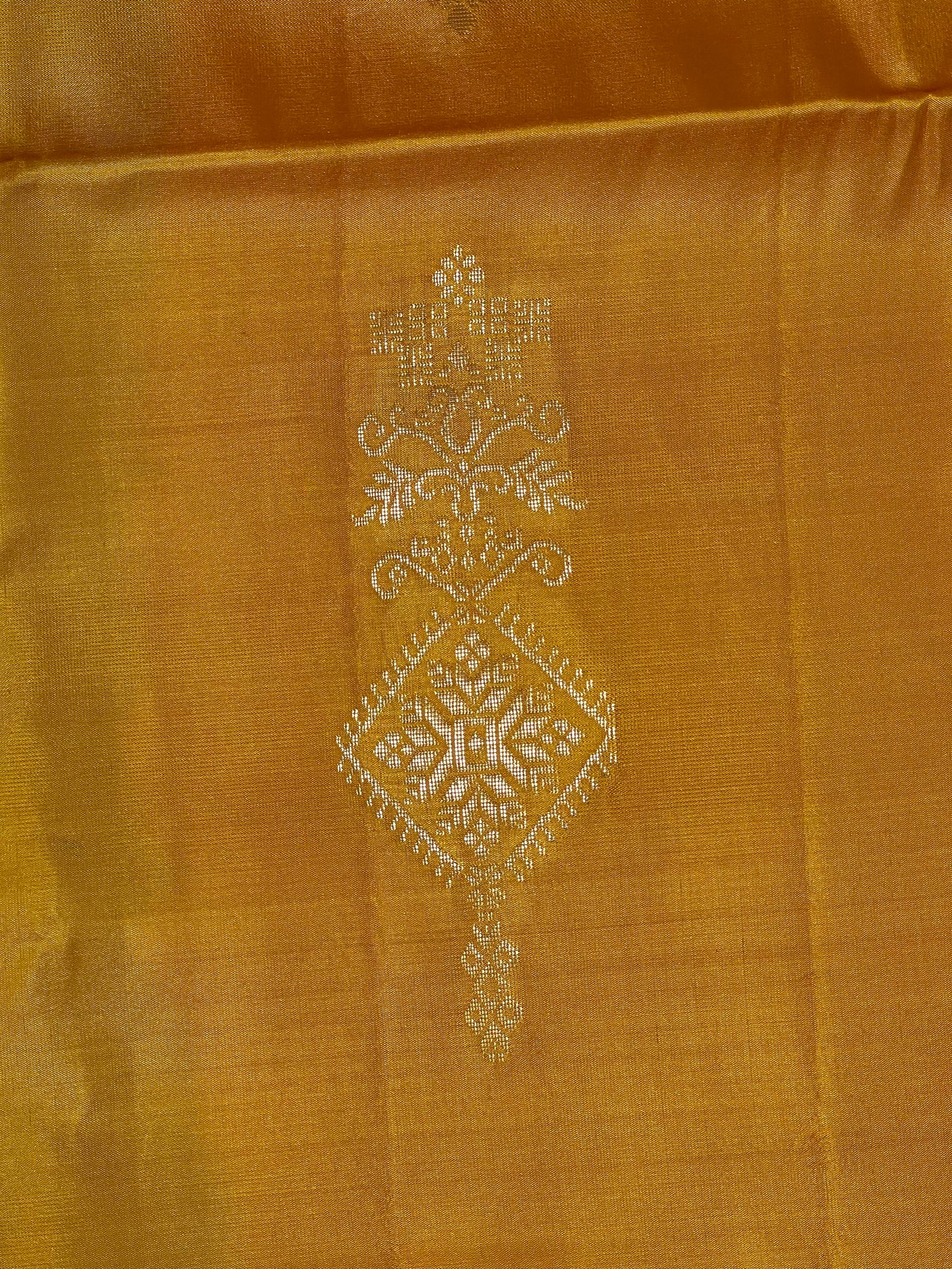 Yellow Pure Soft Silk Saree