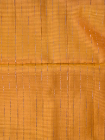 Yellow Pure Soft Silk Saree