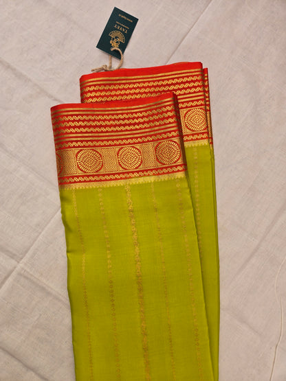 Green Mysore Silk Saree