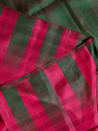 Maroon Pure Soft Silk Saree