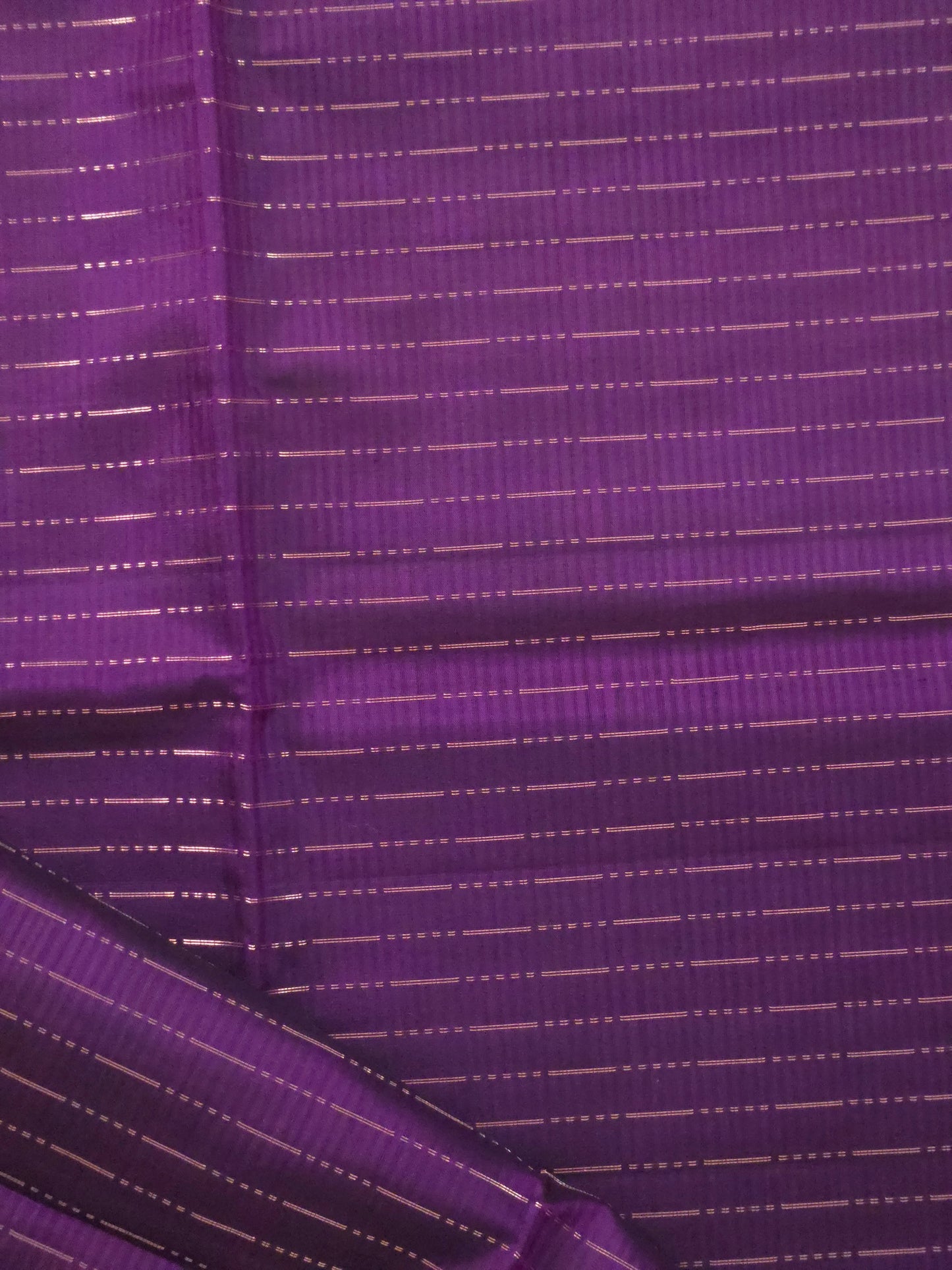 Purple Pure Soft Silk Saree