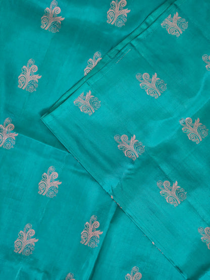 Green Pure Soft Silk Saree