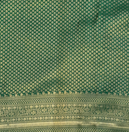 Green Mysore Crepe Silk Saree