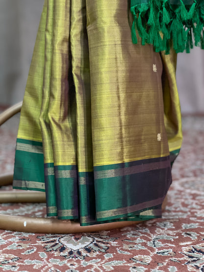 Green Kanjivaram Silk Saree