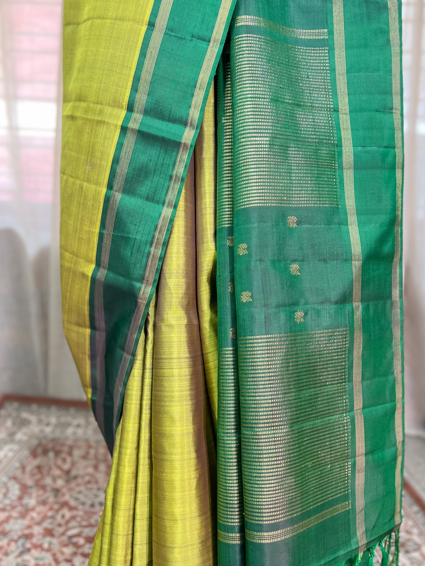 Green Kanjivaram Silk Saree