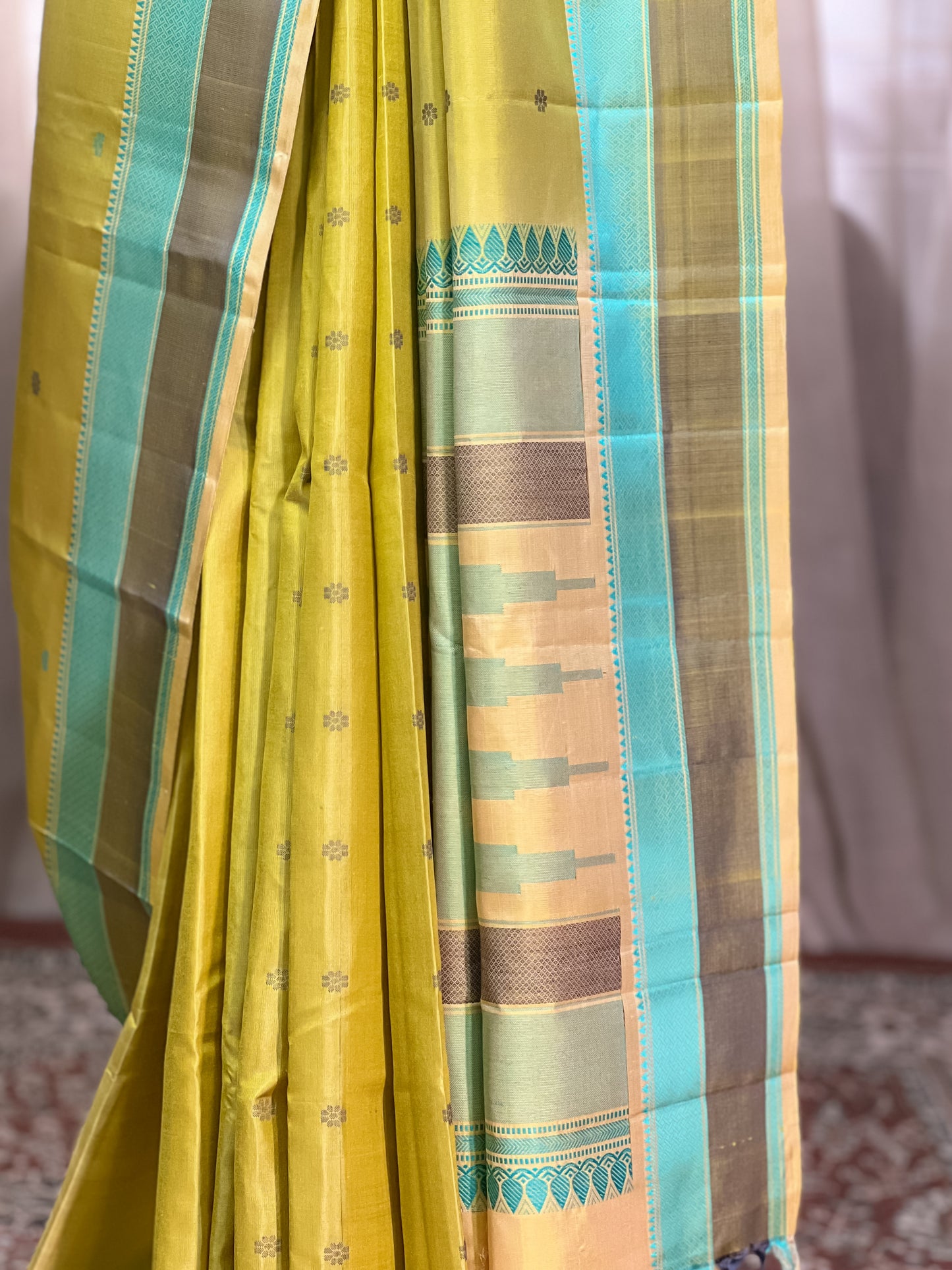 Green Kanjivaram Silk Saree