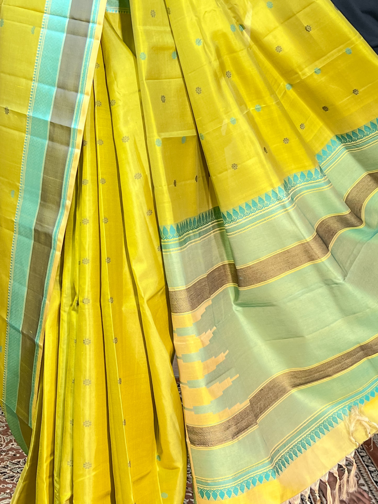 Green Kanjivaram Silk Saree