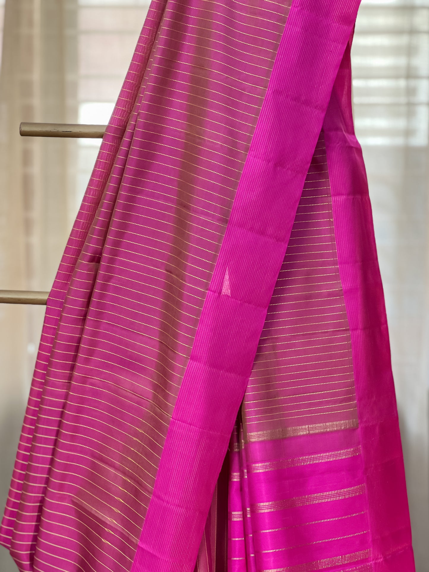 Pink Kanjivaram Silk Saree