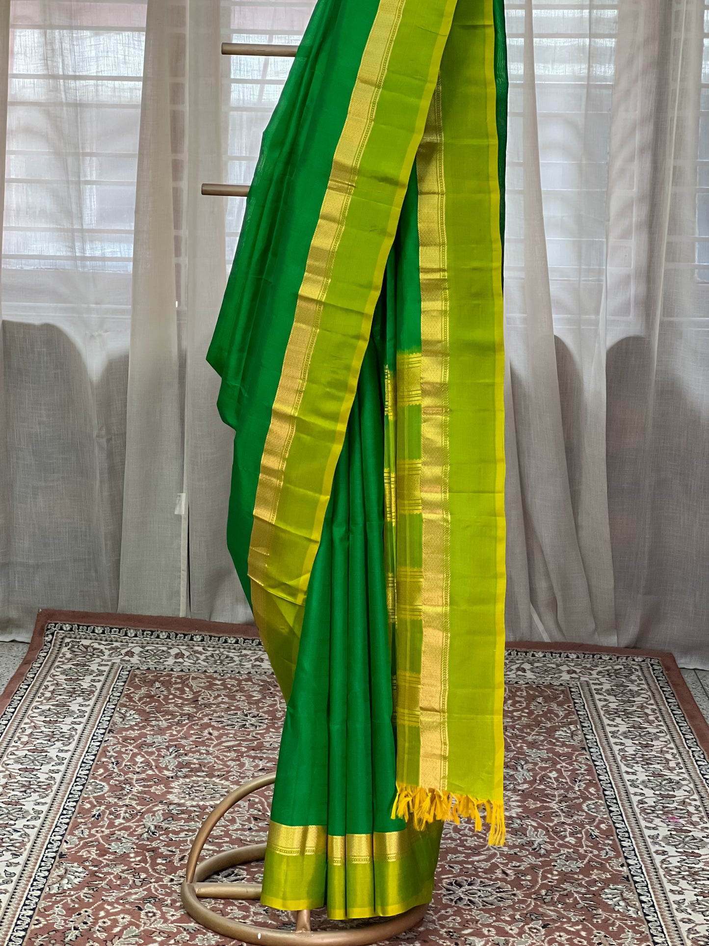 Green Kanjivaram Silk Saree