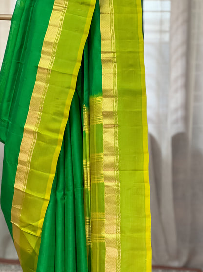 Green Kanjivaram Silk Saree