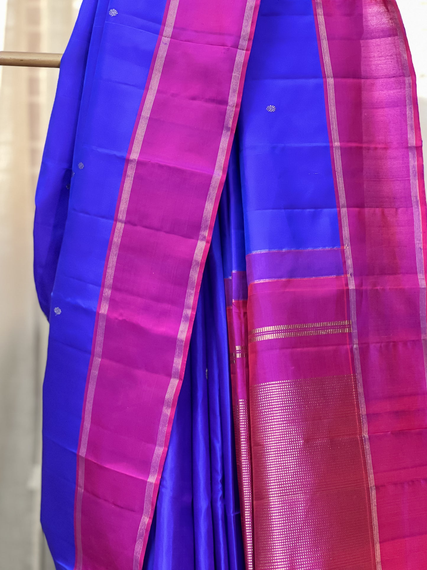 Blue Kanjivaram Silk Saree