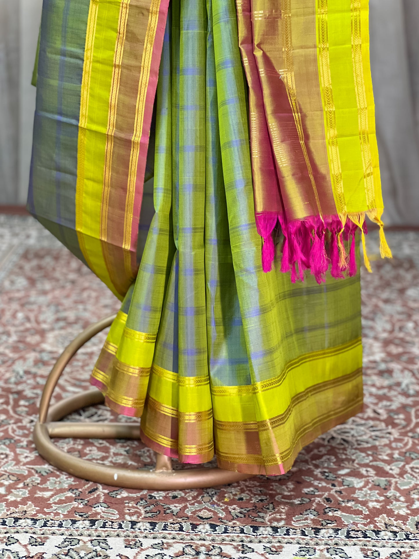 Green Kanjivaram Silk Saree