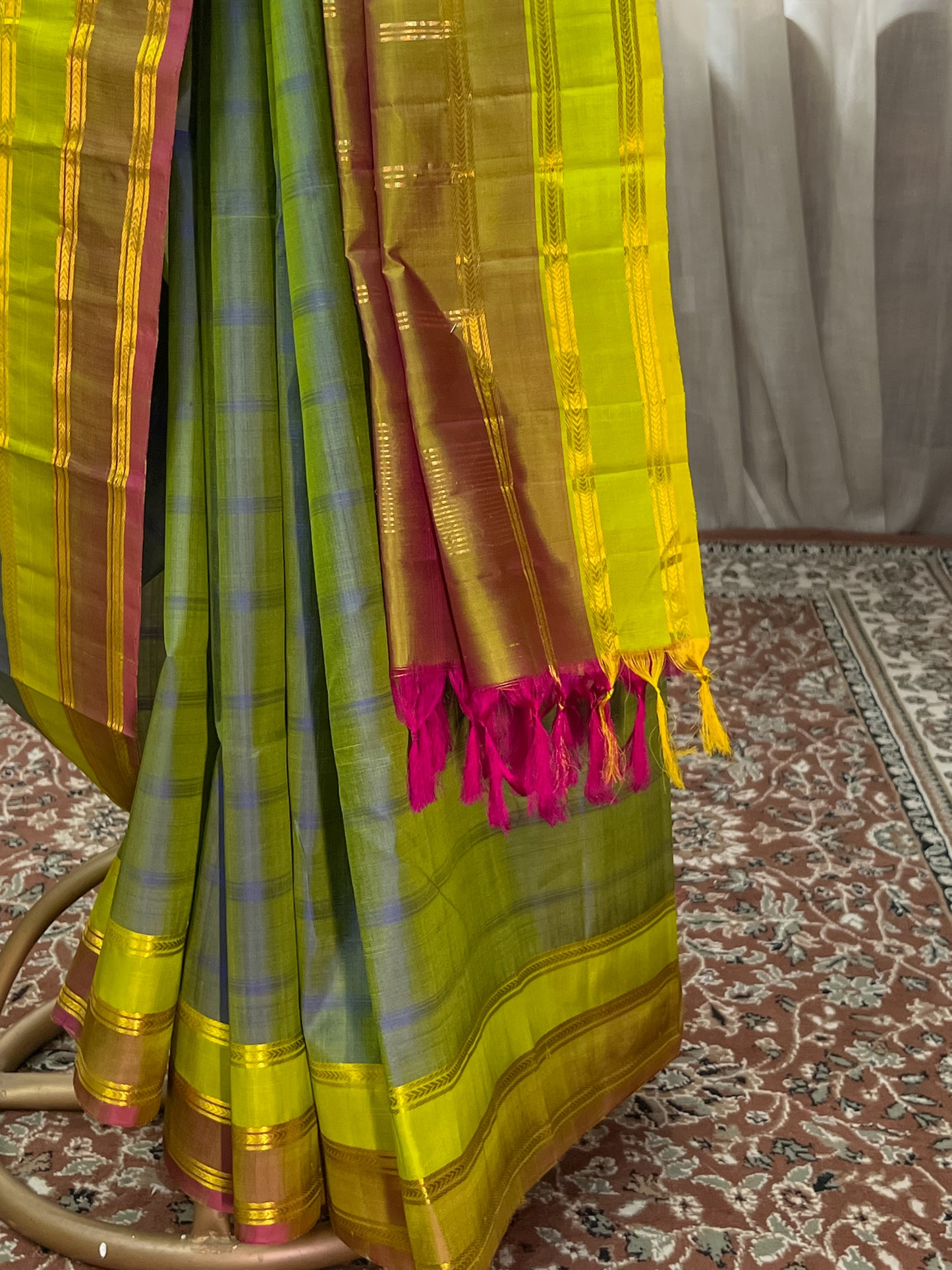 Green Kanjivaram Silk Saree