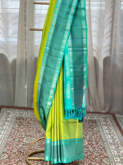 Green Kanjivaram Silk Saree