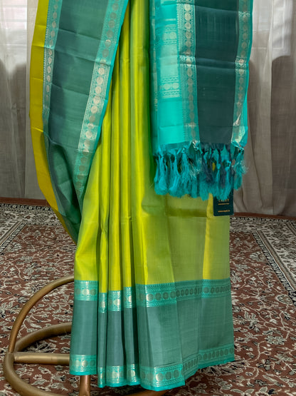 Green Kanjivaram Silk Saree