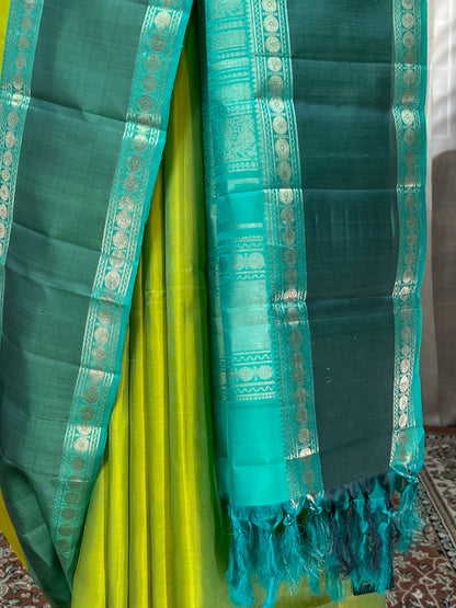 Green Kanjivaram Silk Saree