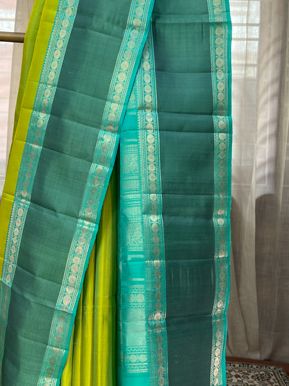 Green Kanjivaram Silk Saree