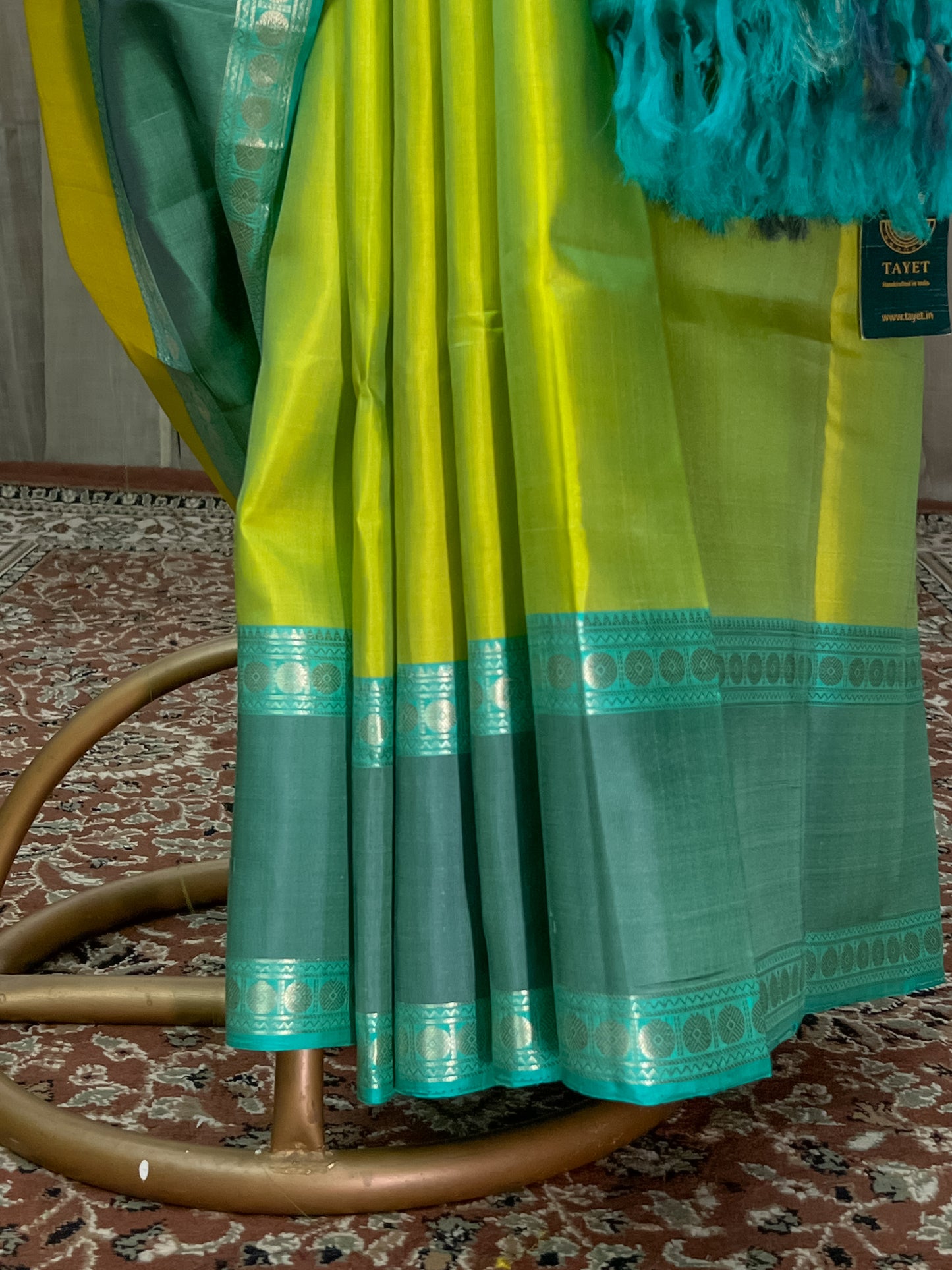 Green Kanjivaram Silk Saree