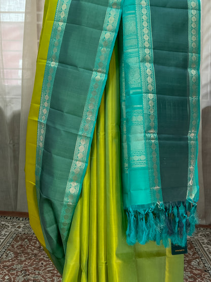 Green Kanjivaram Silk Saree