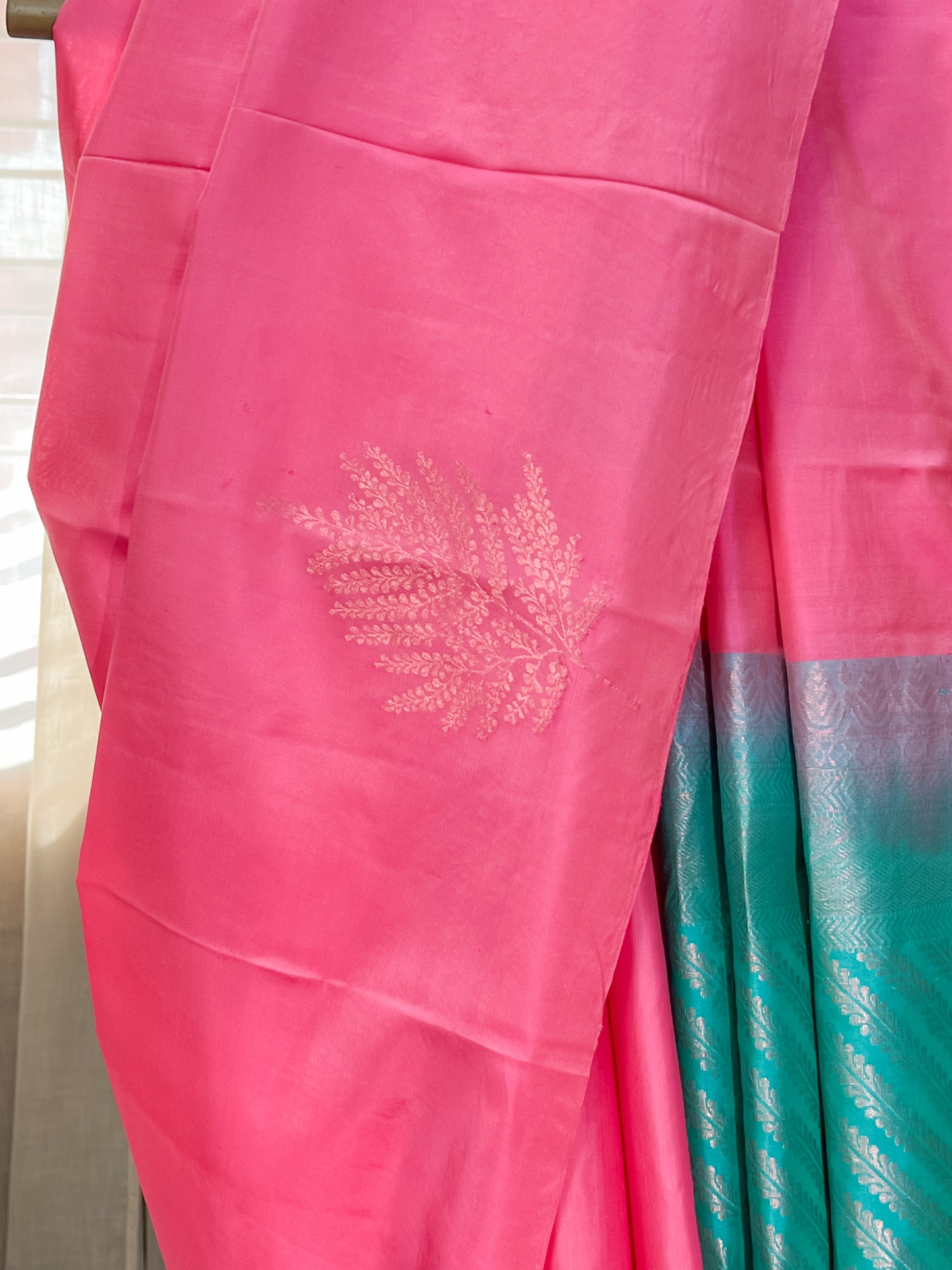 Pink Kanjivaram Silk Saree