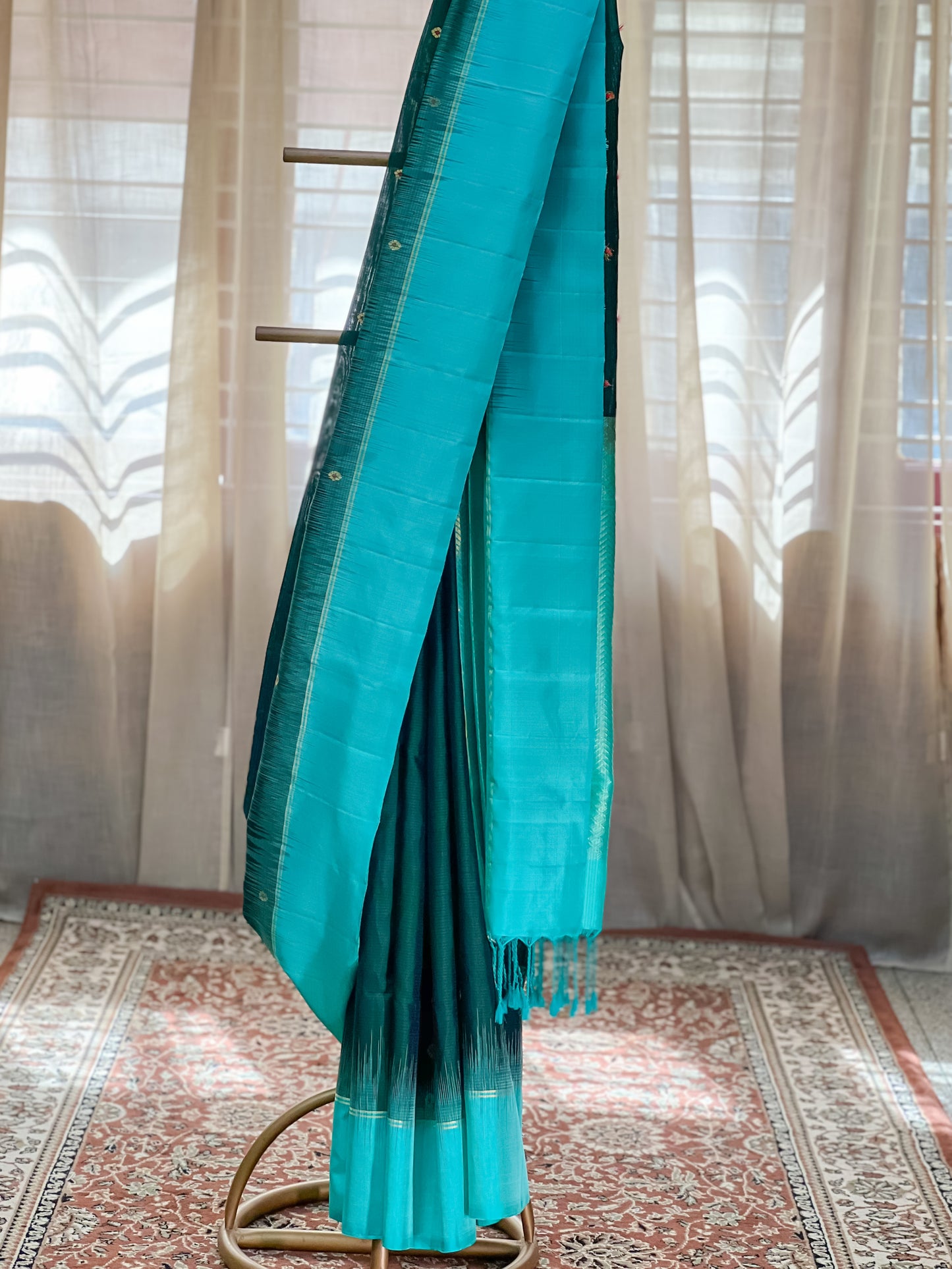 Green Kanjivaram Silk Saree