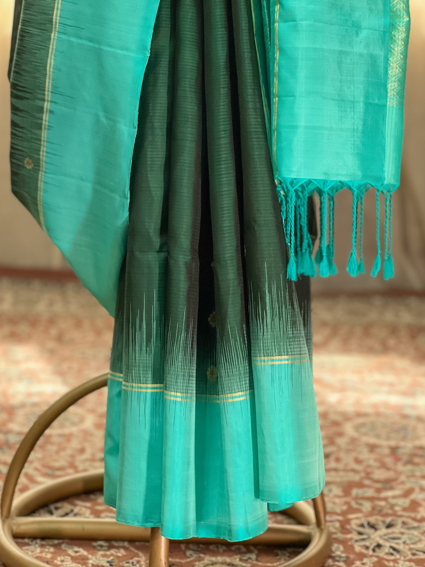 Green Kanjivaram Silk Saree