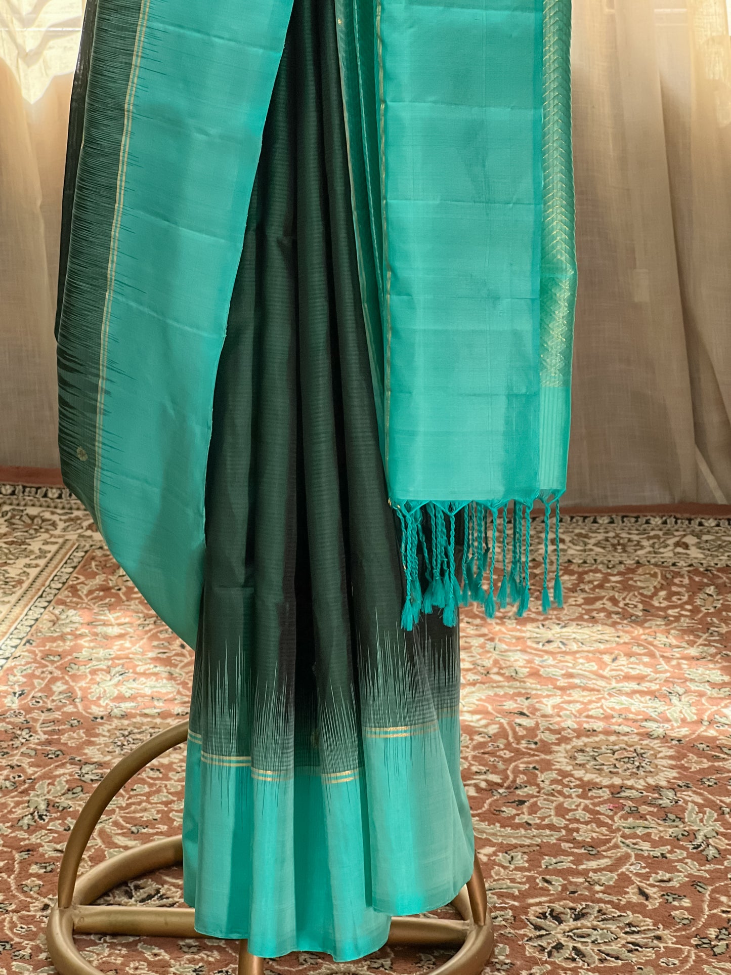 Green Kanjivaram Silk Saree